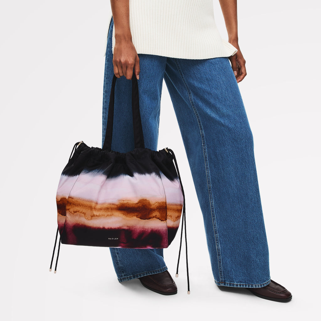 Eden Row - Large Open Top Tote Bag