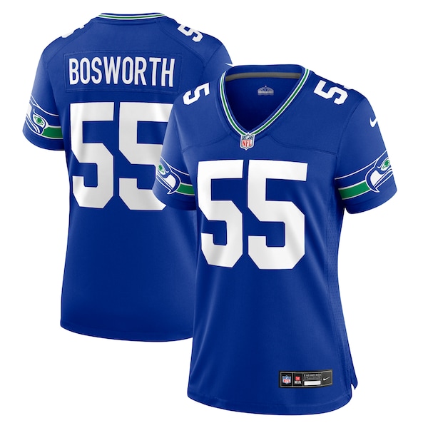 Brian Bosworth Seattle Seahawks Nike Women's Throwback Retired Player Game Jersey - Royal/Navy