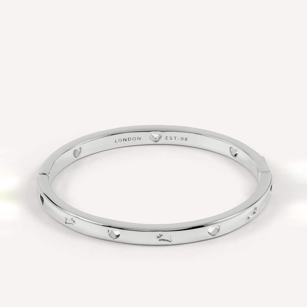 The Camden - Cut Out Heart And Dog Bangle
