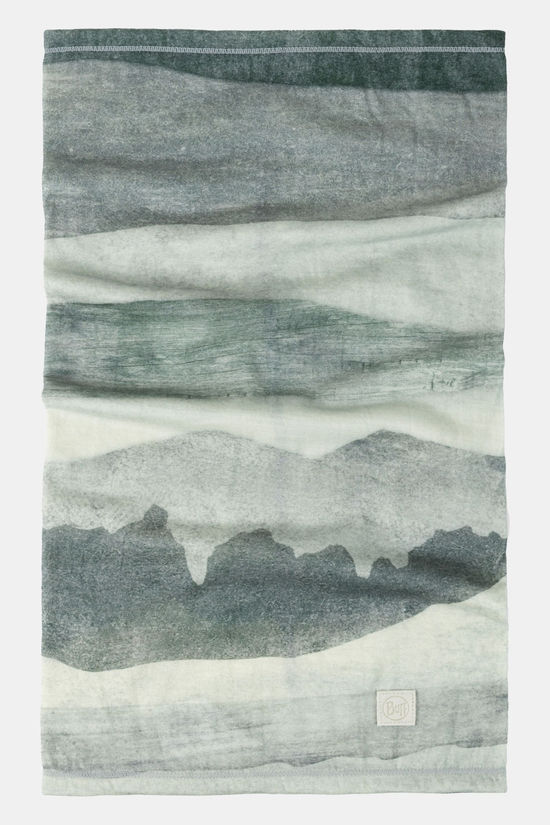Buff Merino Lightweight Digital Prints Aler Grey Buff