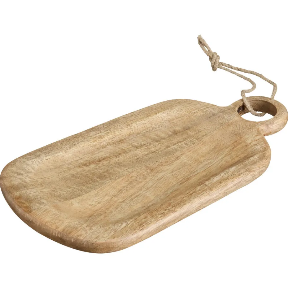 Kwantum Keukenaccessoires | Snijplank Organisch Mango – Ø28 Cm ø 28 Cm Ø028CM