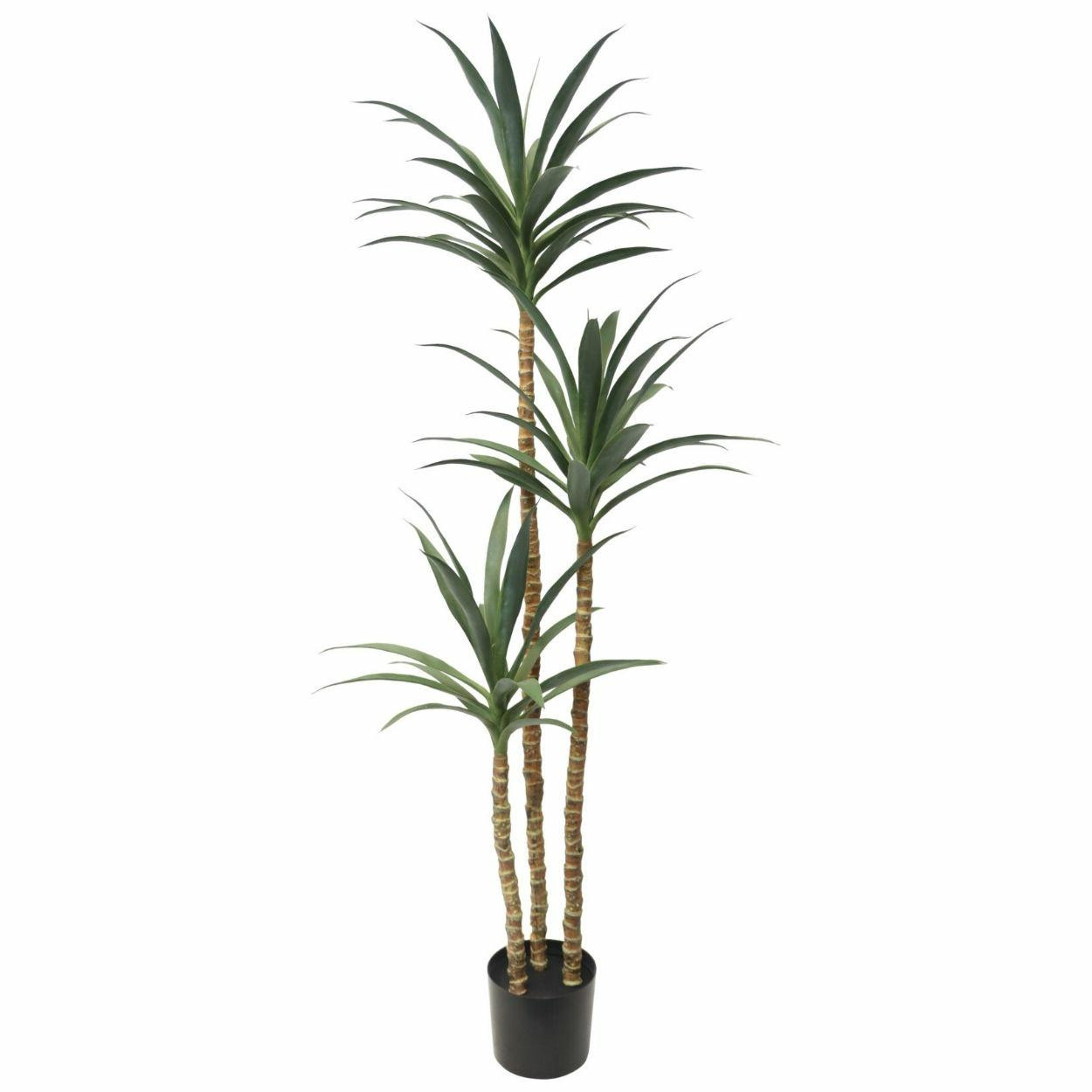 Sztuczne drzewko juka wysoka 180 cm w doniczce