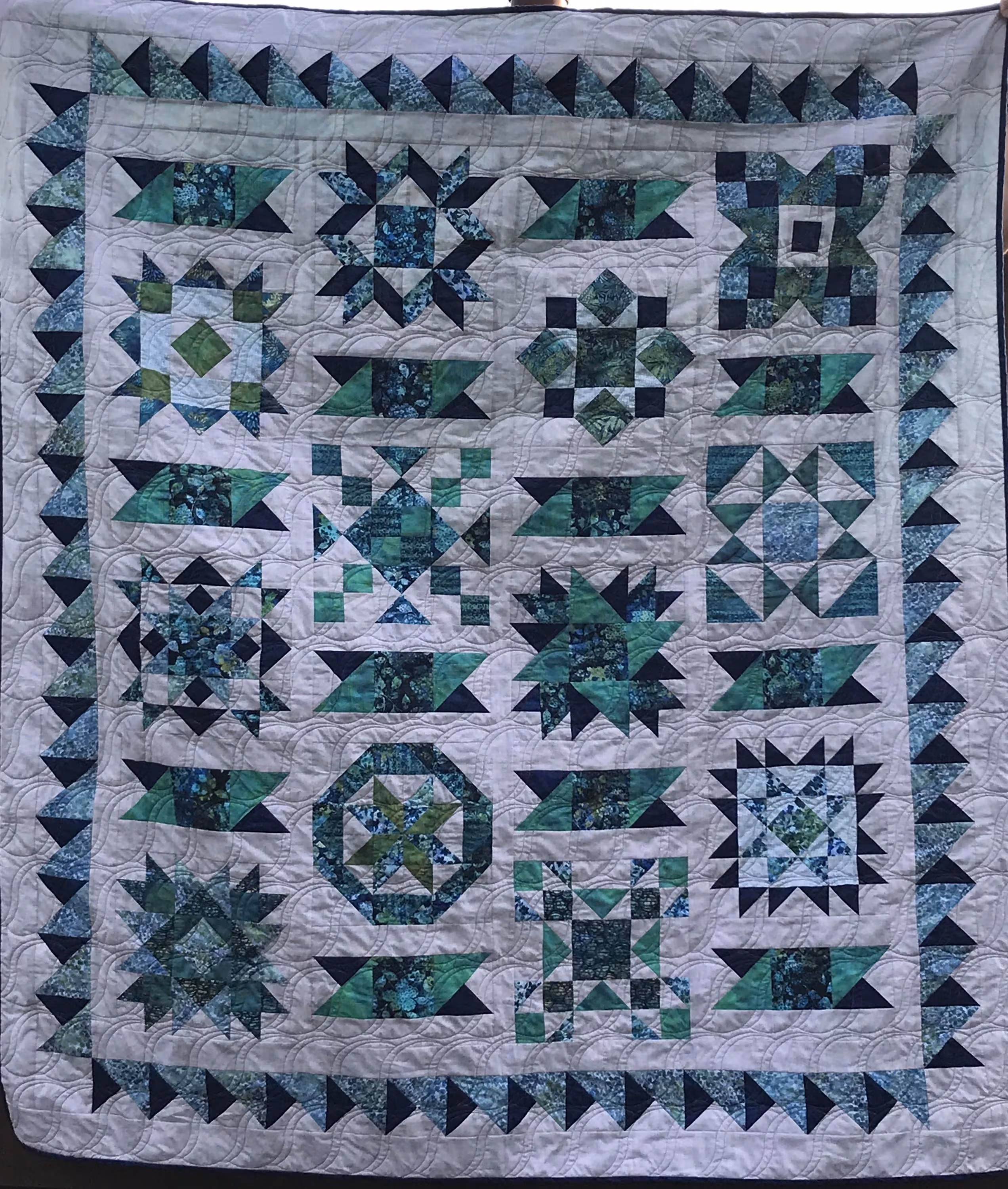 Simply Alluring Sampler Quilt