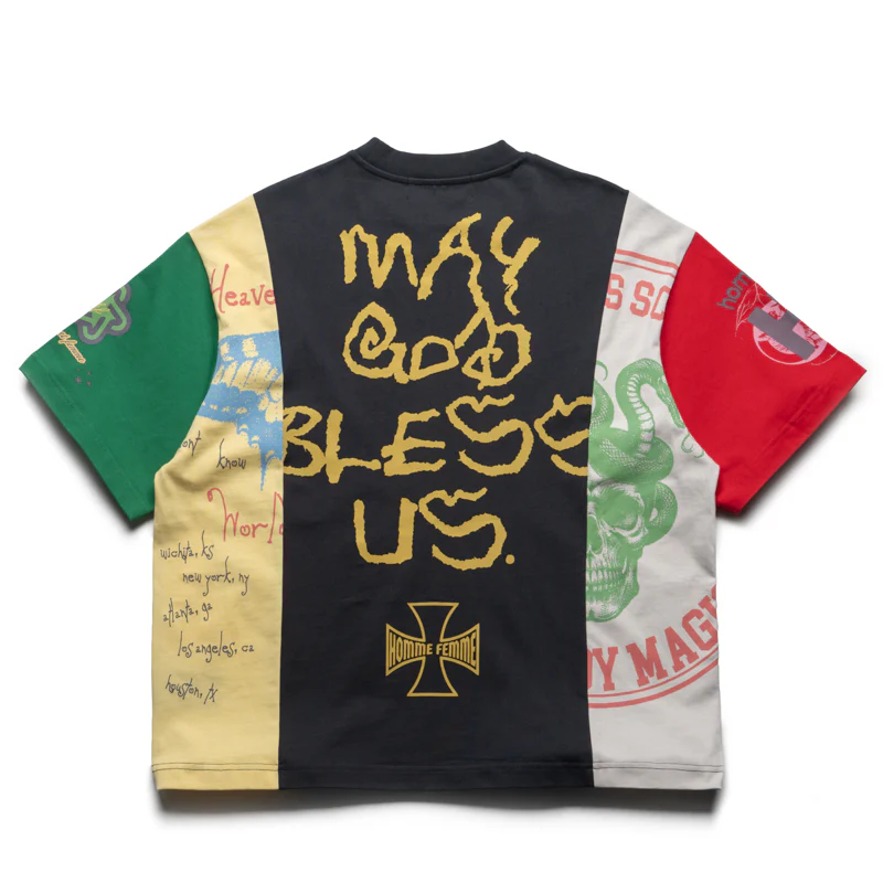 Homme Femme Peyote Tee - Black