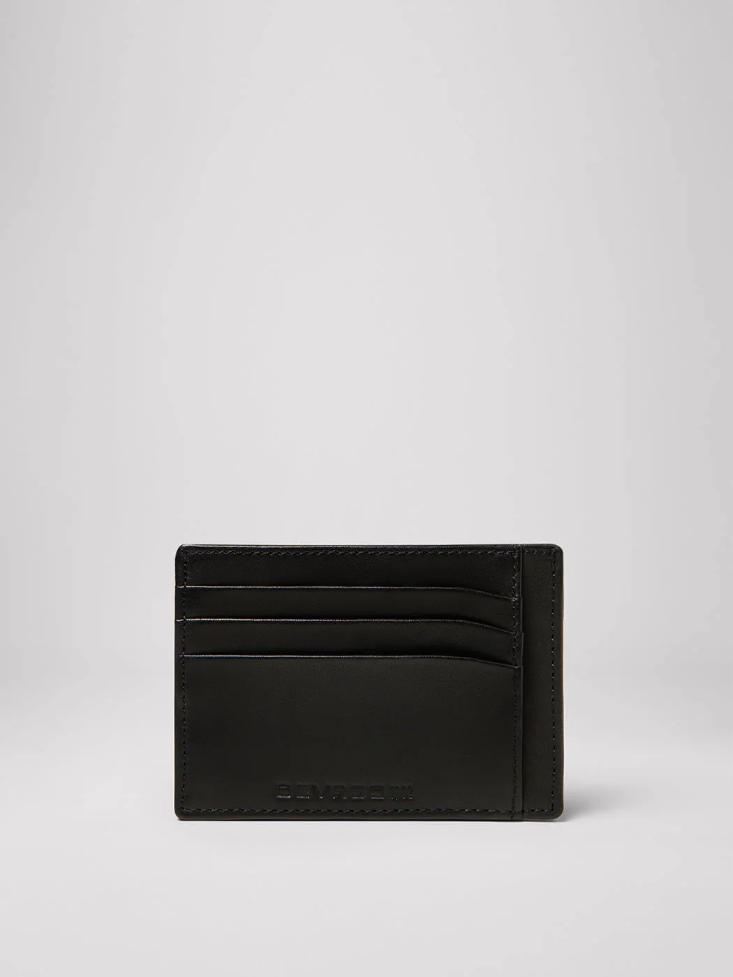 Porte-cartes en cuir patiné