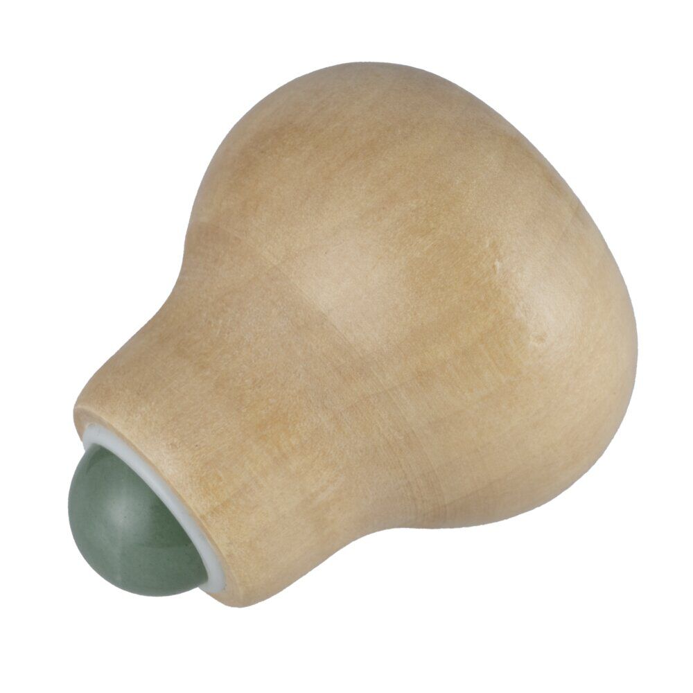 Roll-on de massage bois et bille jade