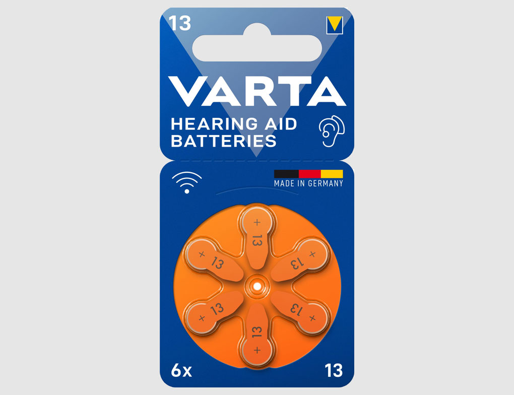 VARTA Knopfzellen Größe 13