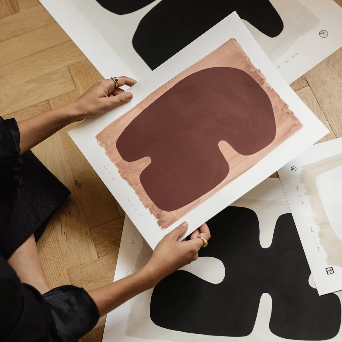 The Poster Club - Earth Pigments von Noa Noon Gammelgaard, 50 x 70 cm