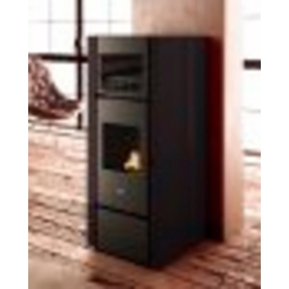 Pelletofen »Nia«, 14 kW, BxHxT: 51,4 x 116,7 x 51,3 cm, schwarz, WiFi-fähig