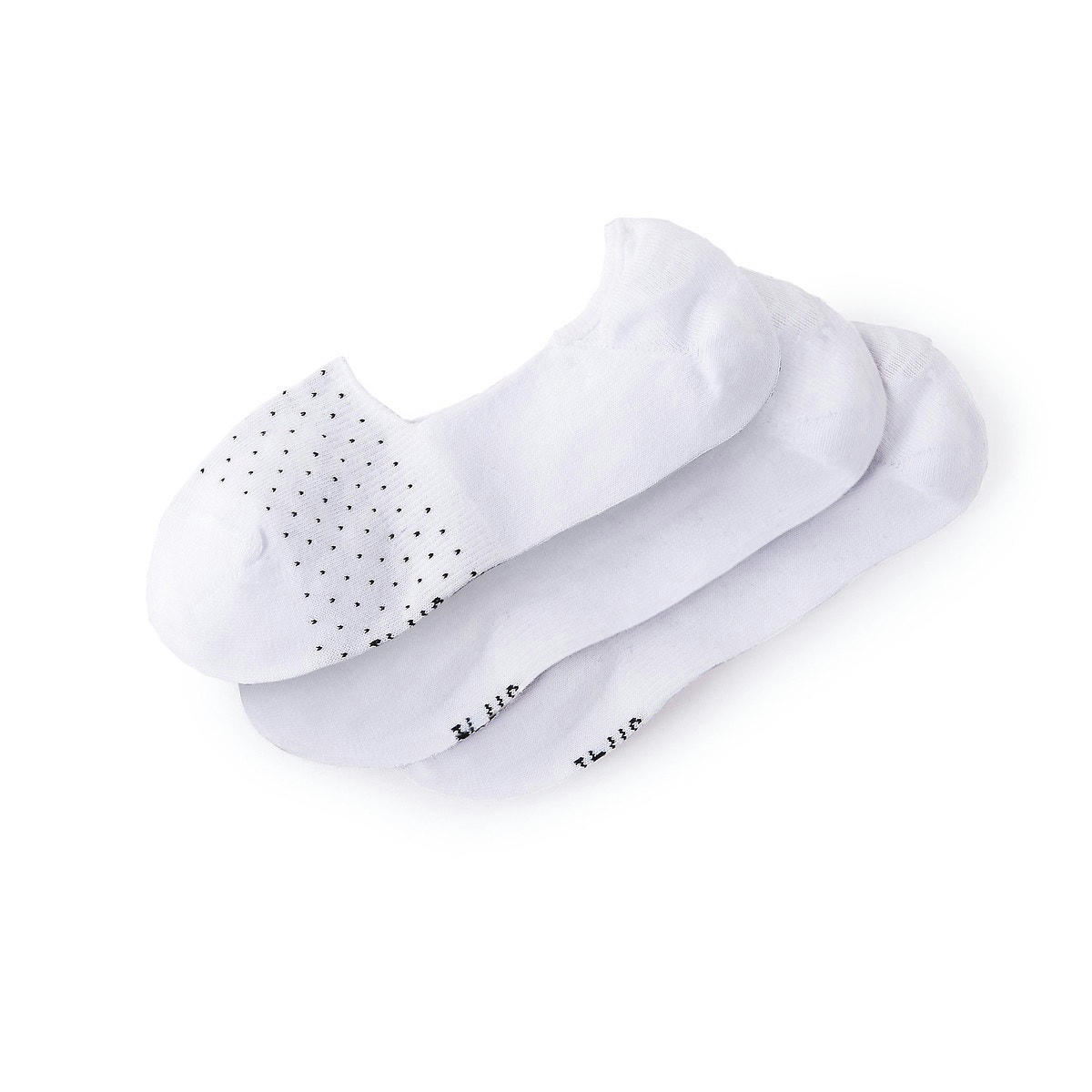 Lot de 3 paires de socquettes invisibles