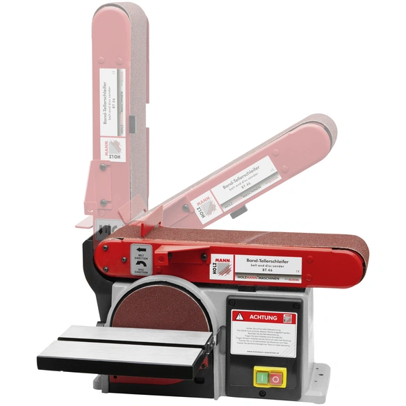 Band-Tellerschleifer »BT46«, 250 W, Elektro, Bandgeschwindigkeit: 490 m/min