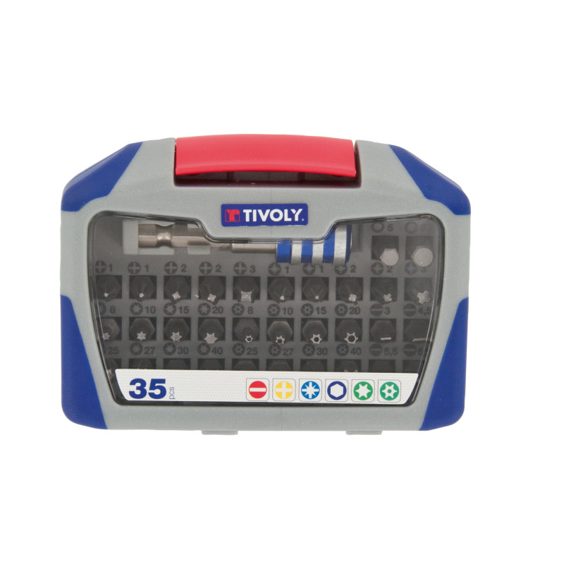 Coffret d'embouts de vissage 35 pièces