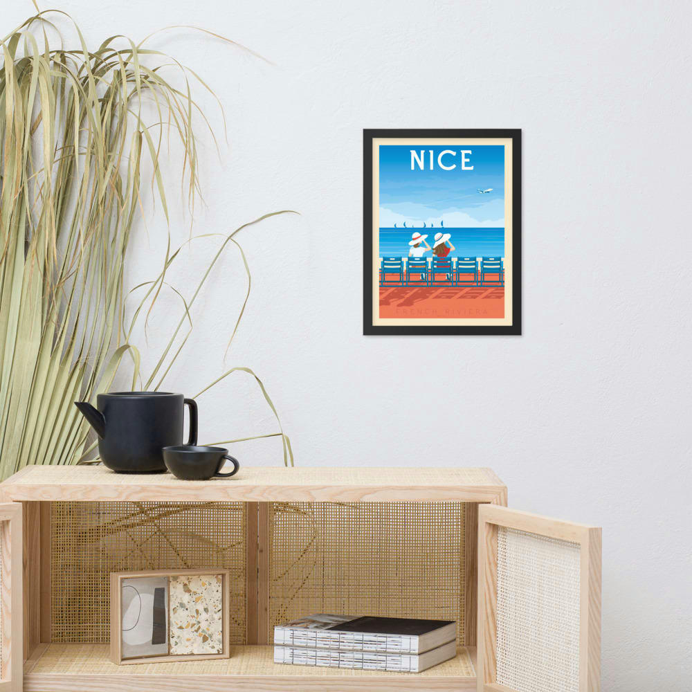 - Affiche Nice  21x29,7 cm