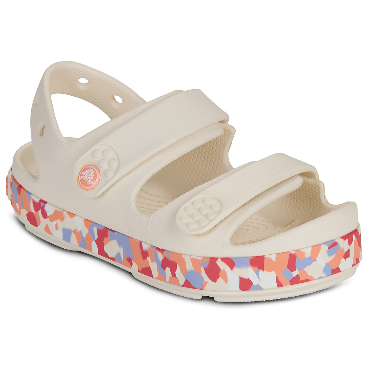 Crocs - Crbnd Cruiser Glw Confetti Band SdK - White / Pink