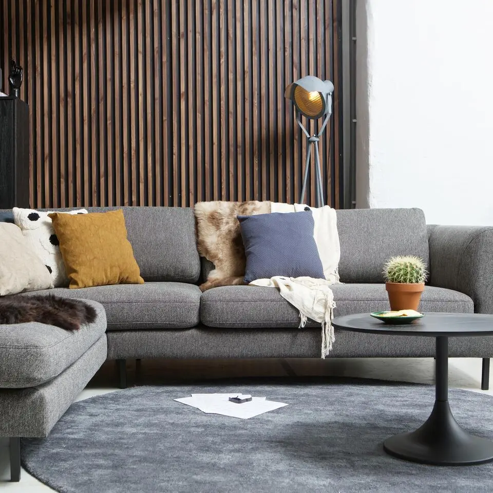 WOOOD Silas 2-Deurs Kast - Essen - Blacknight - 149x85x35