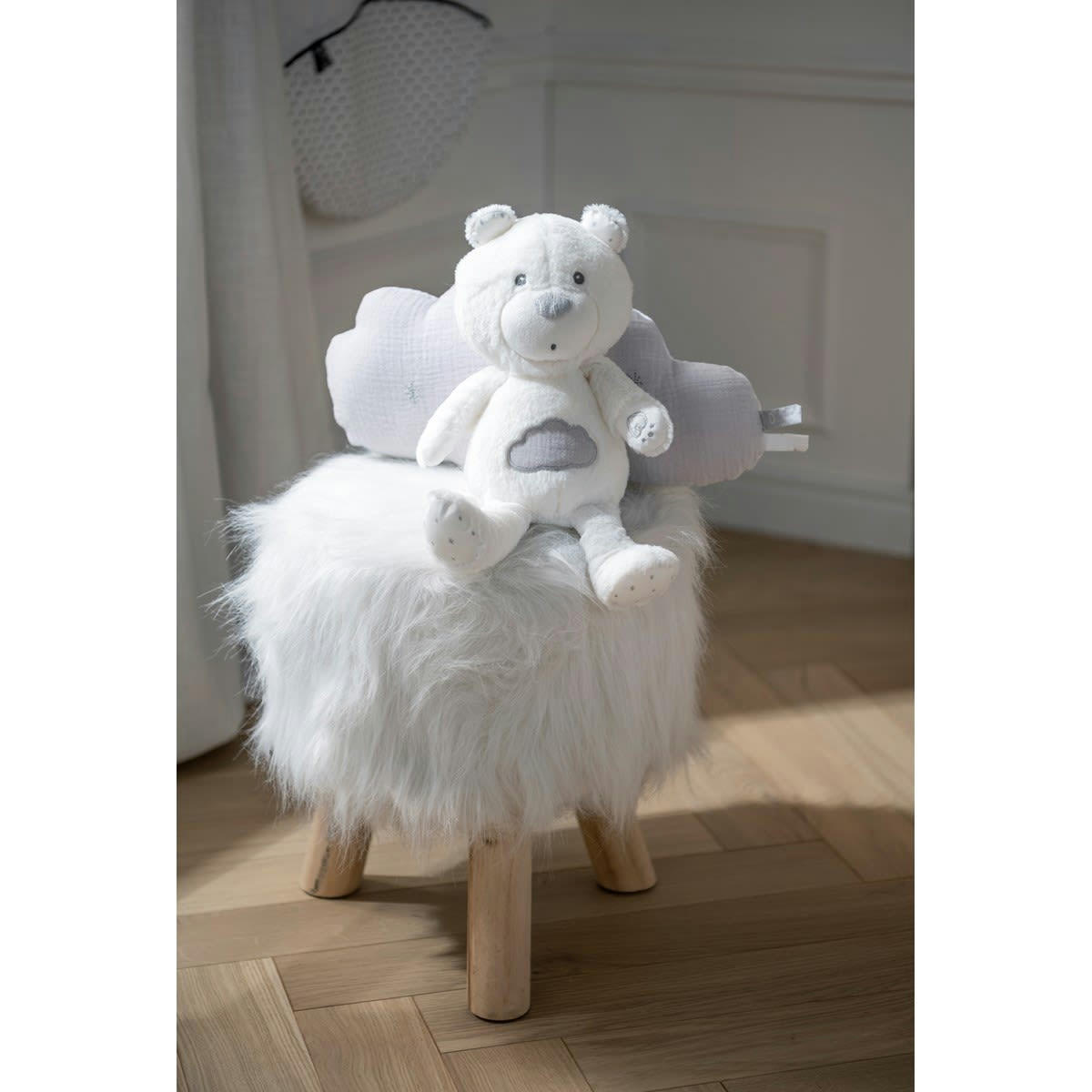 LILY - Coussin nuage en coton