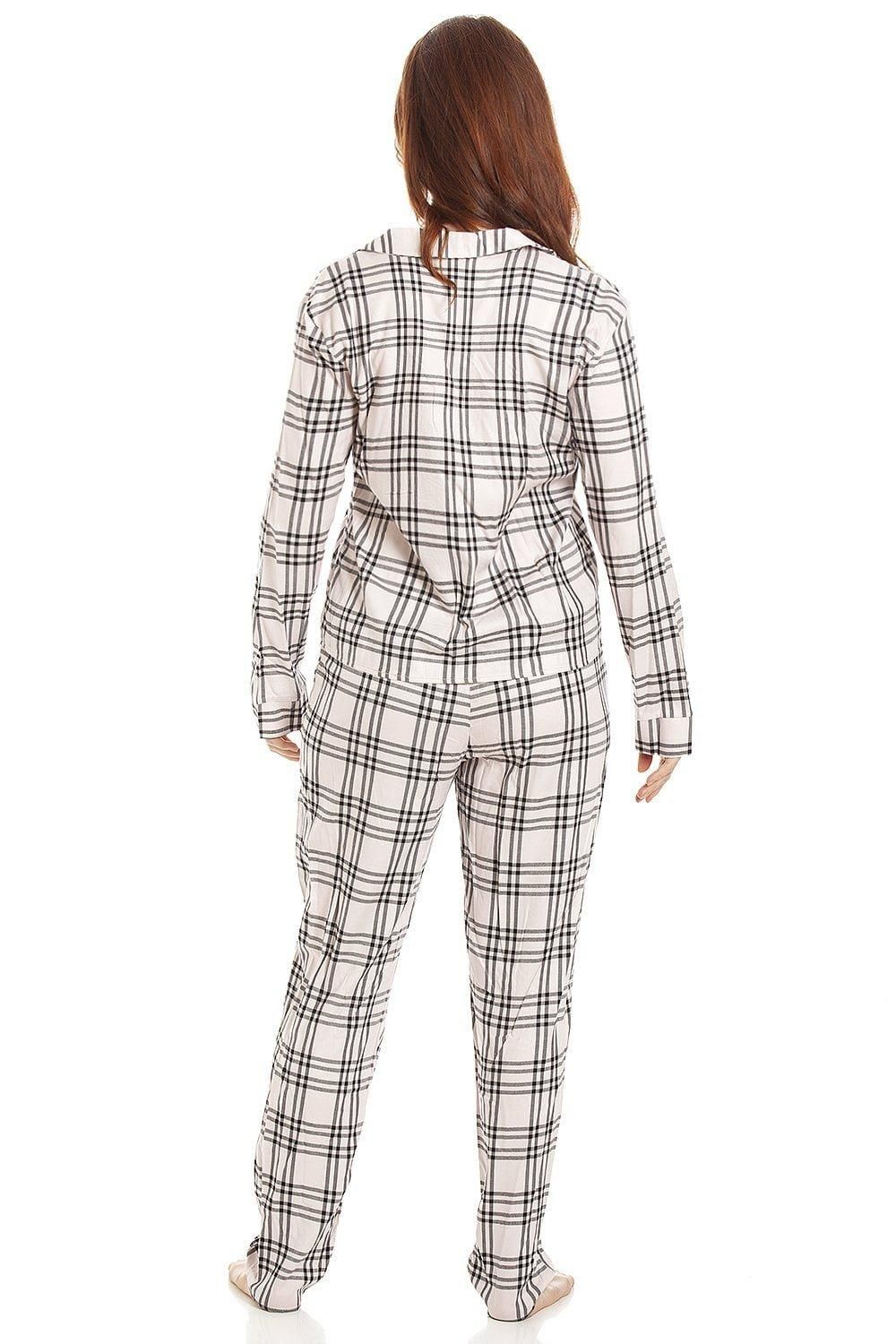 Camille Two Piece Checkered Pyjama Set