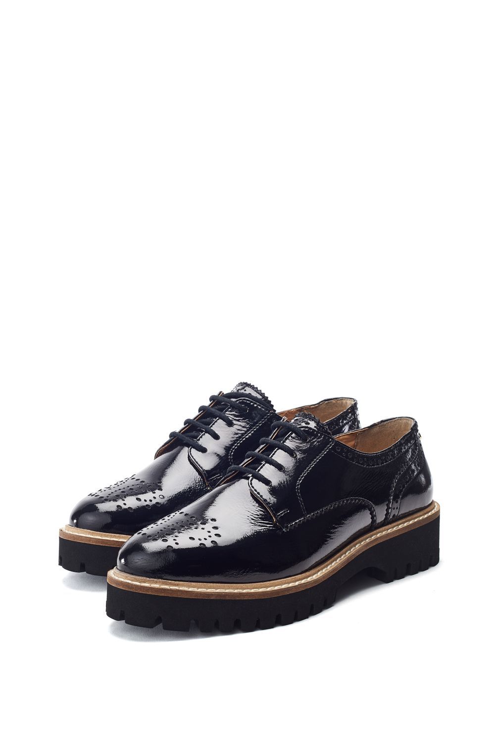 Moda In Pelle Evranna' Patent Leather Brogues