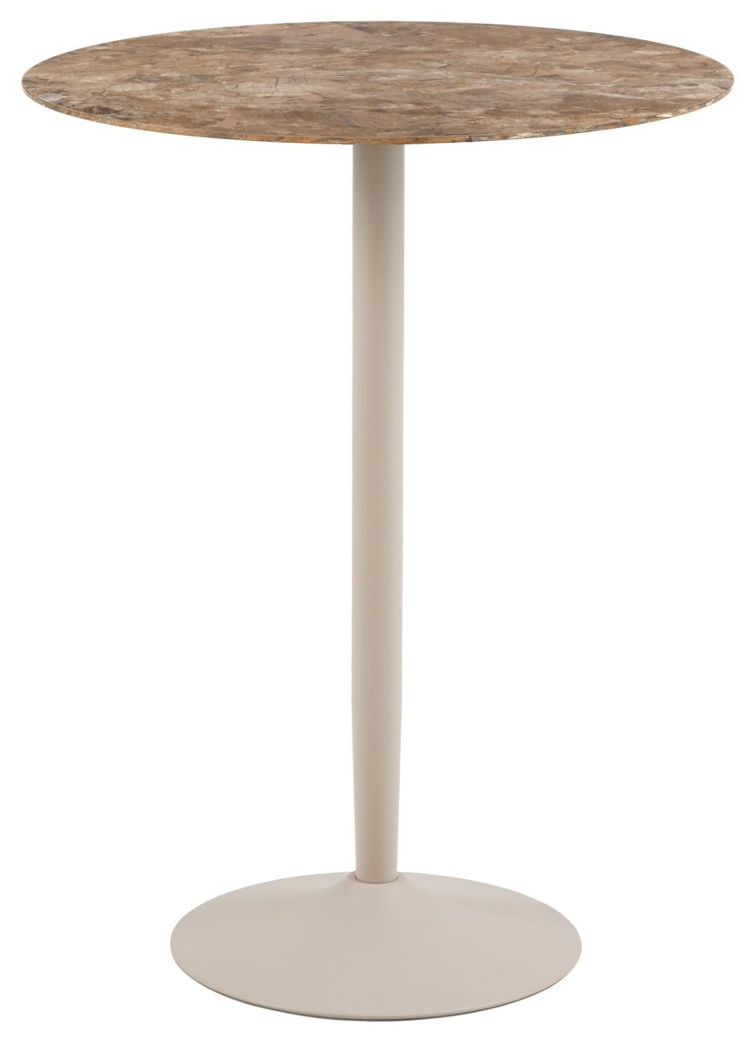 Rebellenclub Alva Bartafel - ø80 cm - Marmerlook