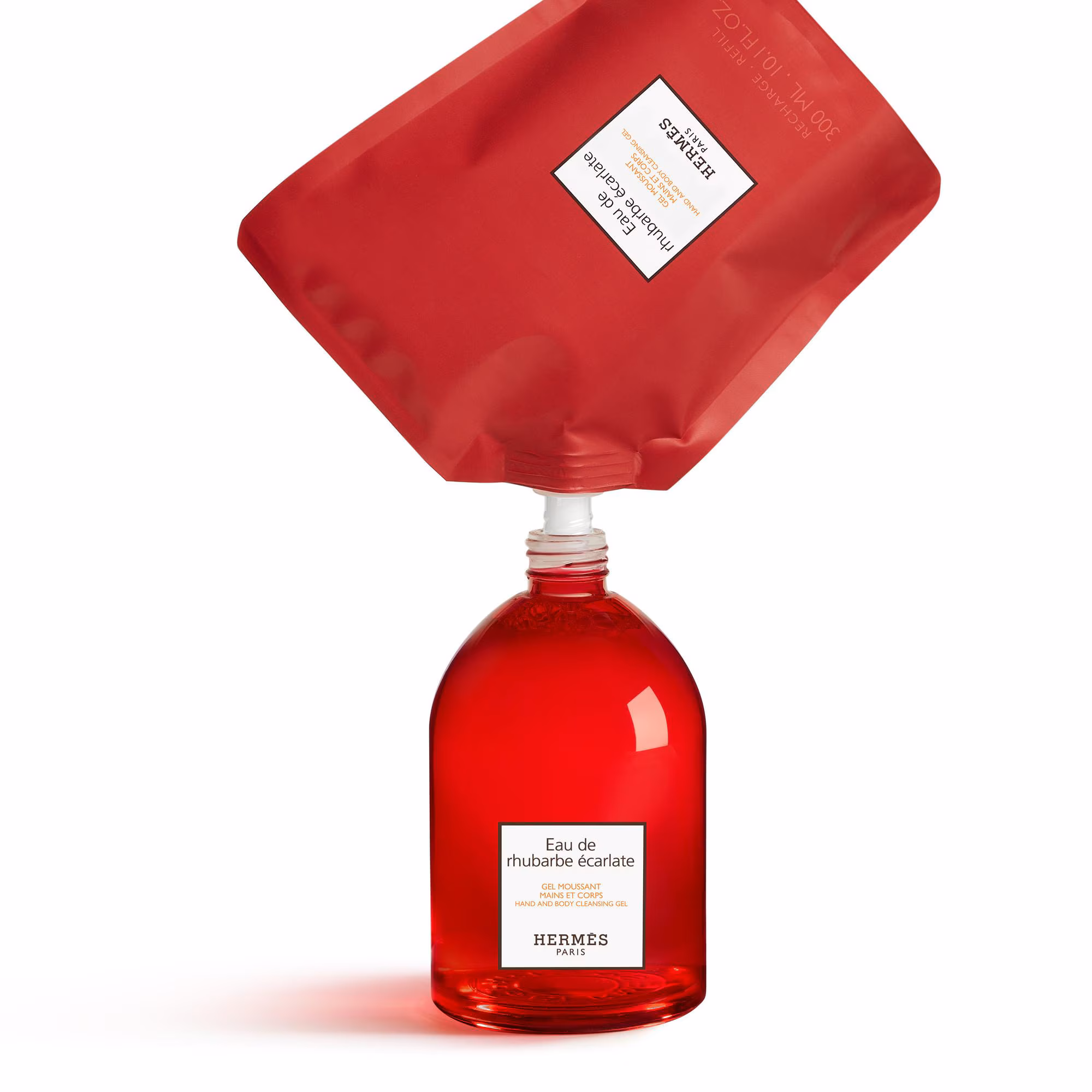 EAU DE RHUBARBE ÉCARLATEGel moussant mains et corps - recharge