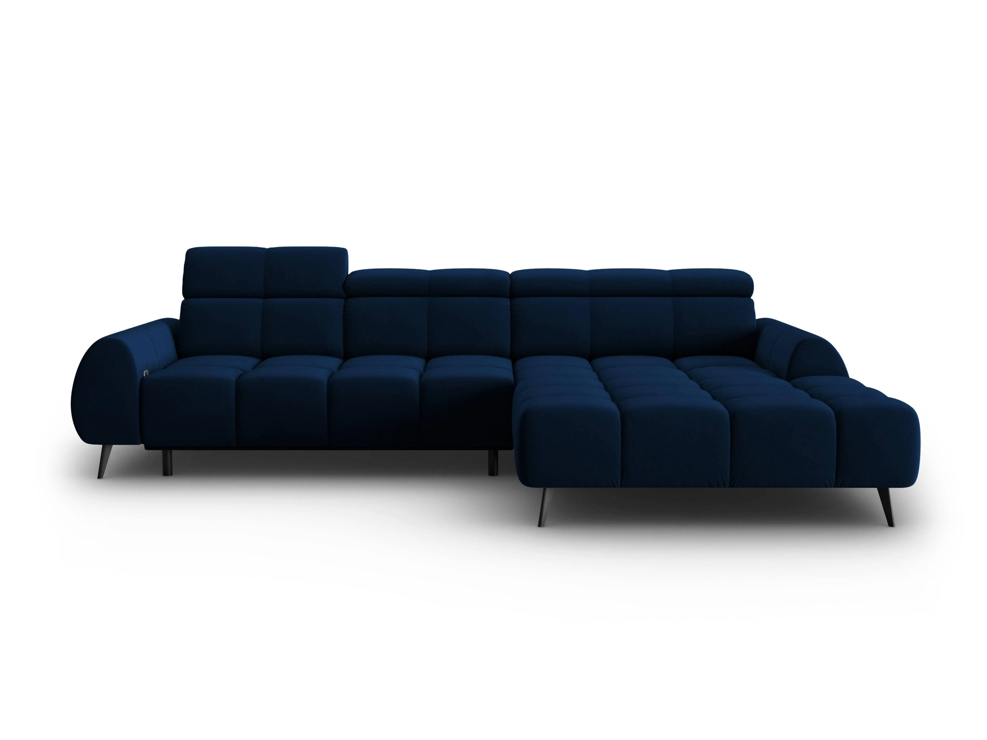 4-zits hoekbank Alyse velvet rechts