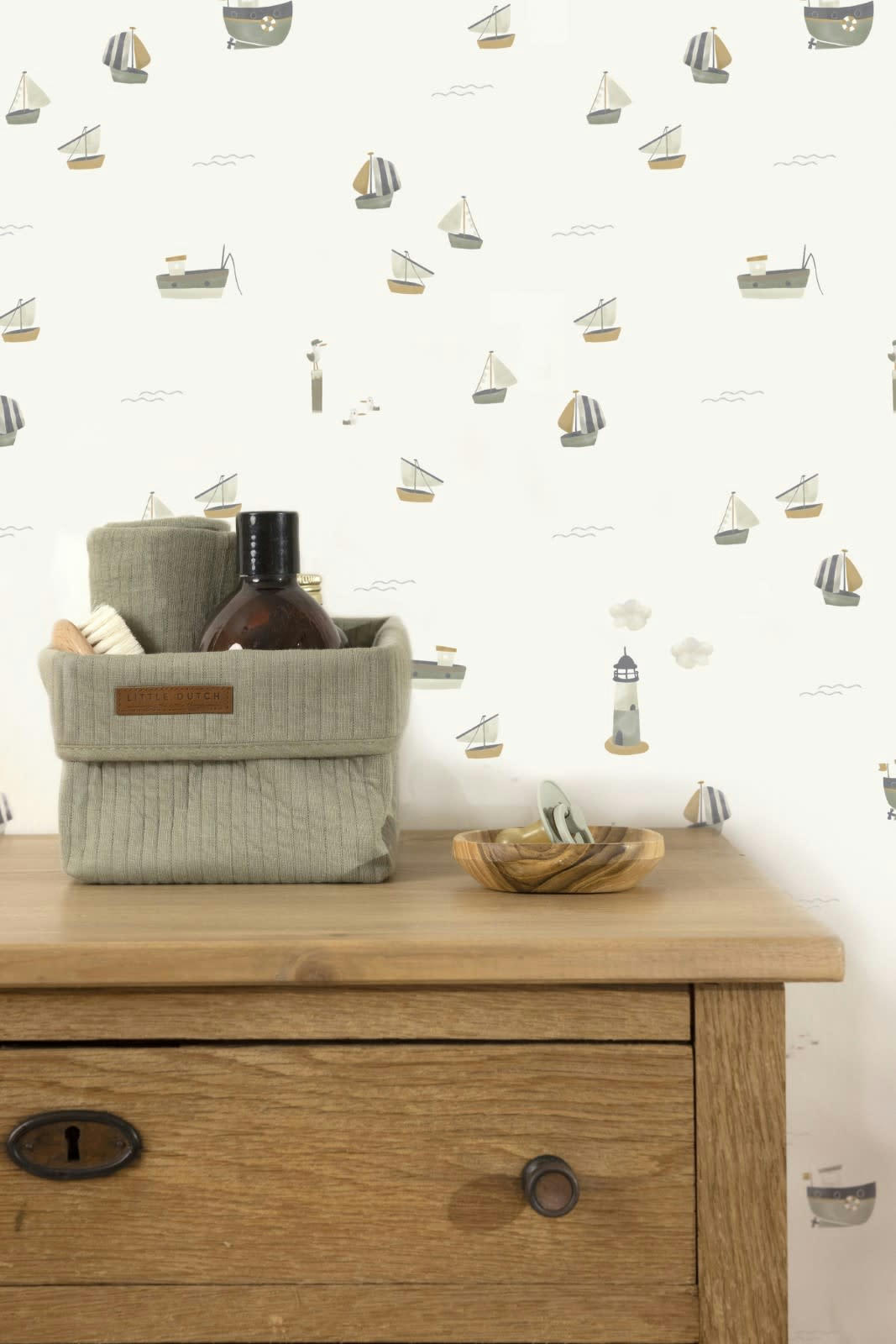 - fresque panoramique sailors bay blanc 280x300cm