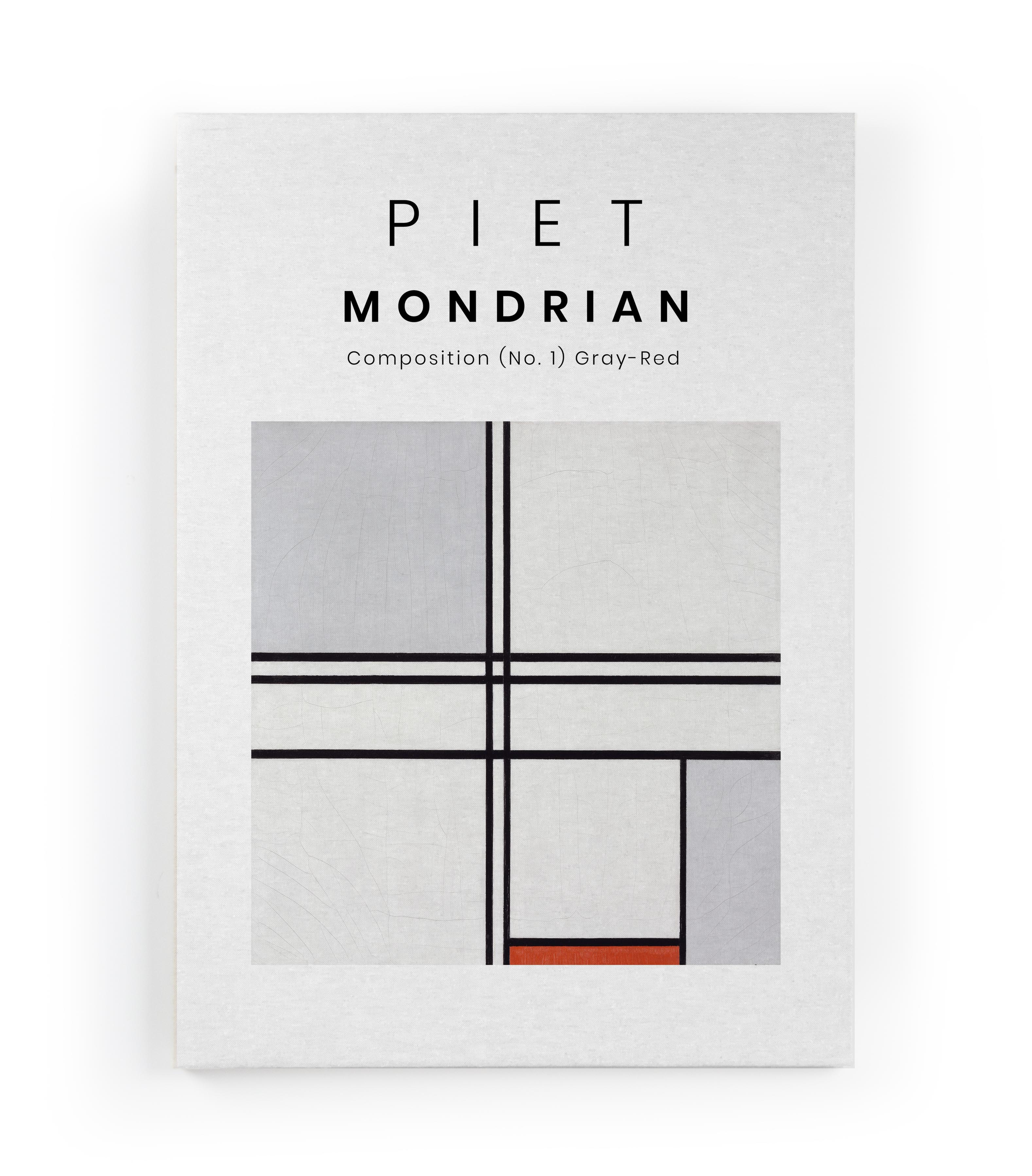 Canvas 60x40 Afdruk Mondriaan