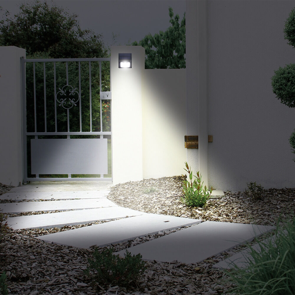 Lampe solaire LED avec détecteur de mouvement 200lms