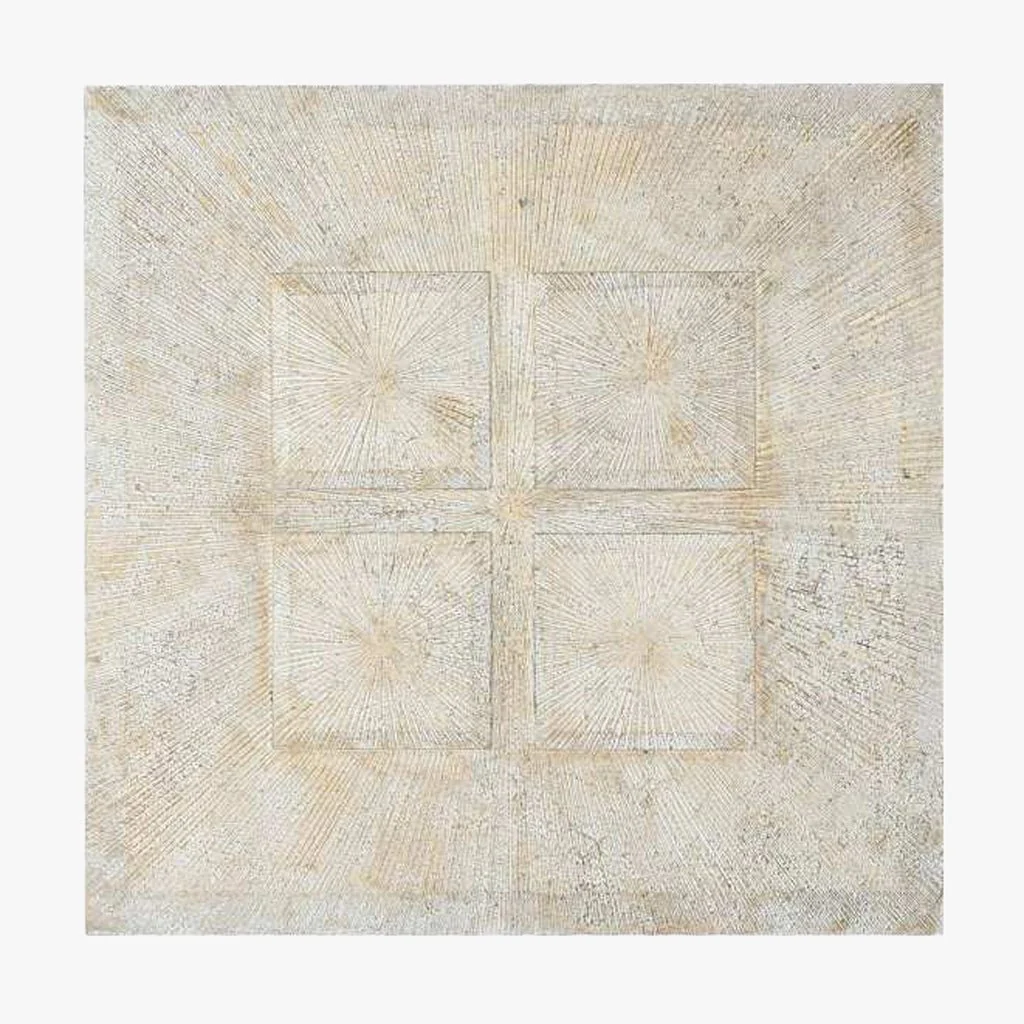 Quadro Relevo Branco RAÍZ