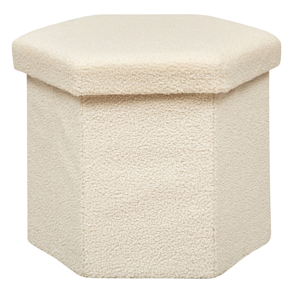 Cheststool "Jaiko" Bouclette, 40x38 cm
