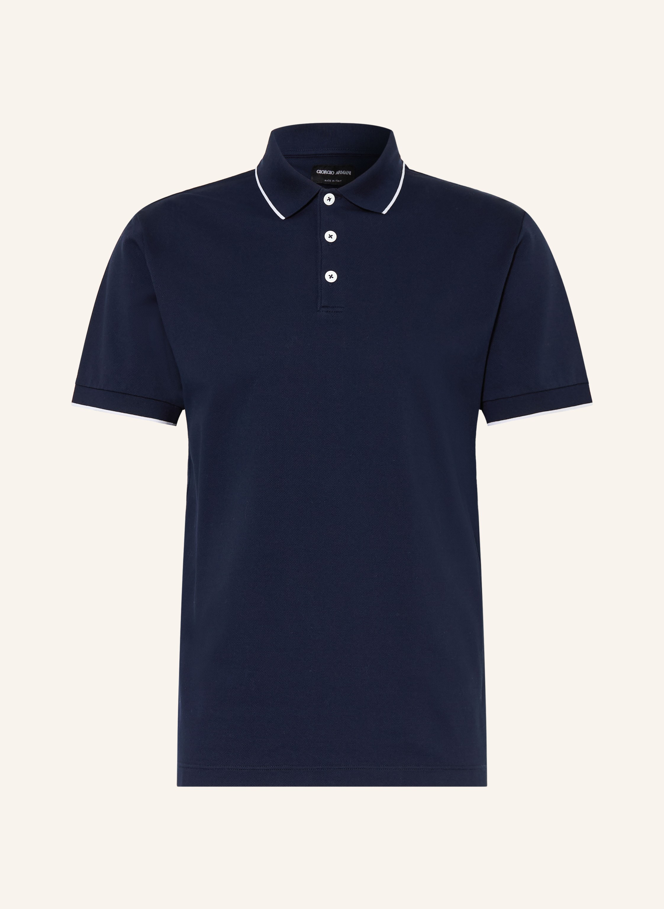 GIORGIO ARMANI Piqué-Poloshirt