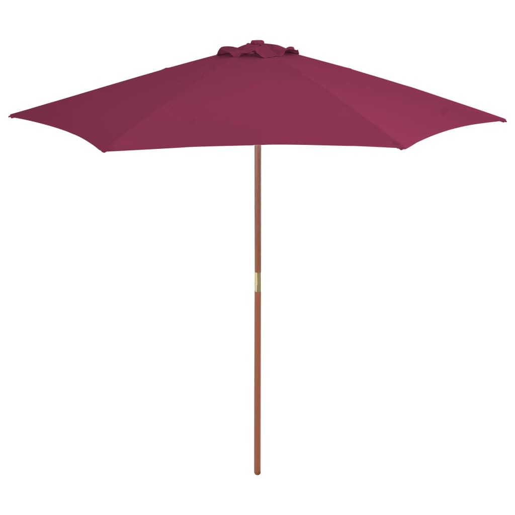 Parasol ogrodowy CzerwonyvidaXL