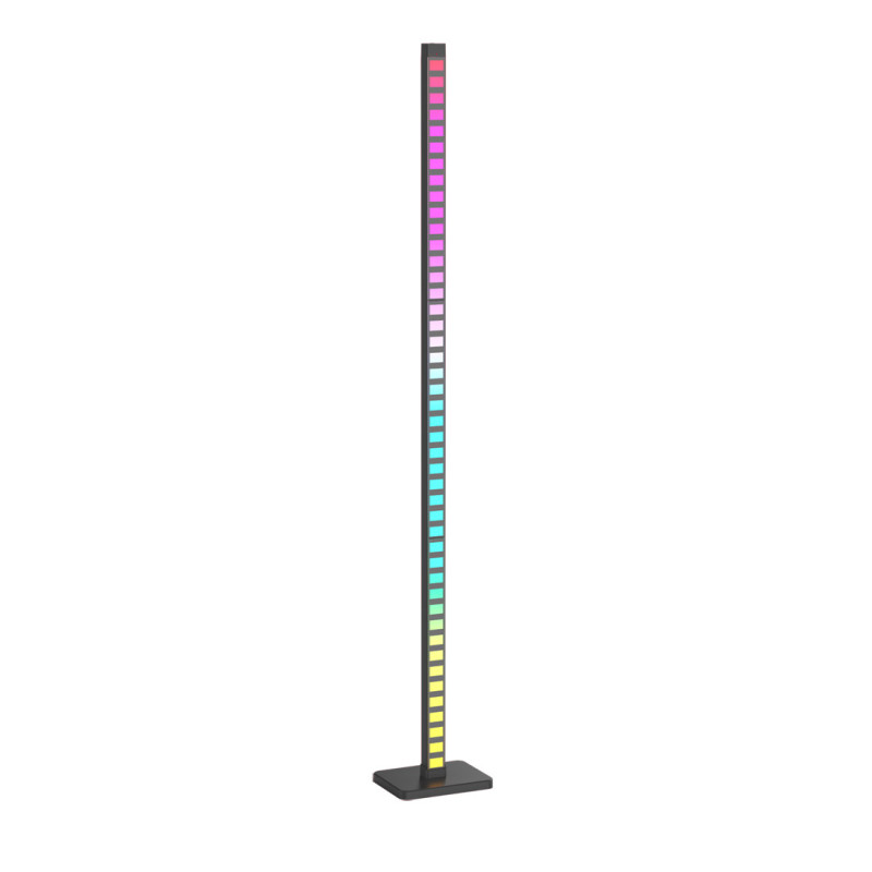 Lampadaire LED RGB avec synchronisation musicale 120 cm 5 V XANLITE