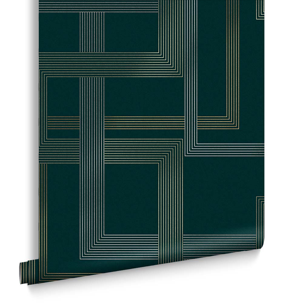 Graham & Brown Vliesbehang - Entwine Emerald - 10mx52cm