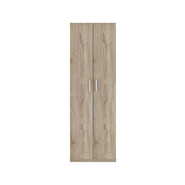 Armoire 2 portes TOMChene sonomaCompacte et fonctionnelle