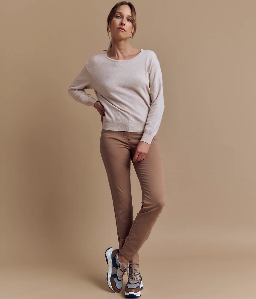 Pantalon en coton PIEMON-BIS/84152/024