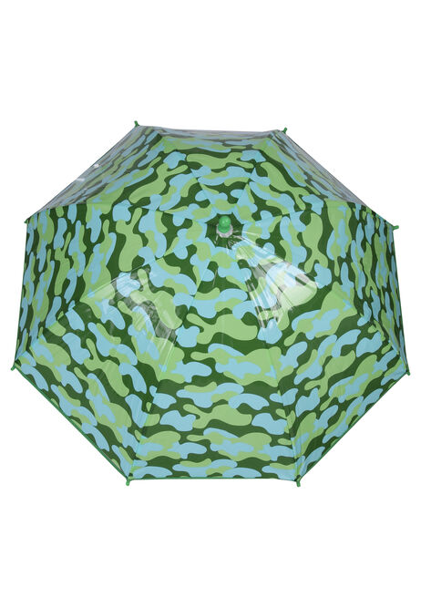Kids Green Camo Umbrella