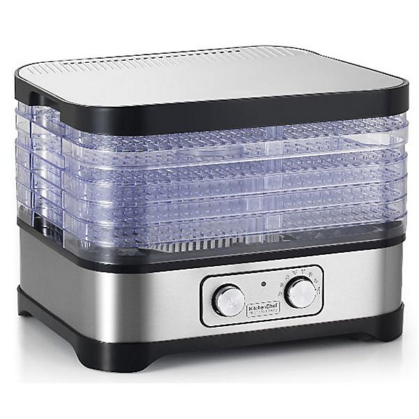 Déshydrateur fruits et légumes 5 plateaux 400w Kitchen Chef SECCO.5.MECA