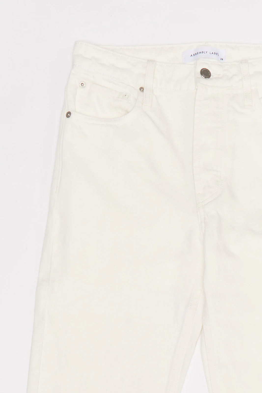 Re-Worn Women Denim Straight Leg Jean