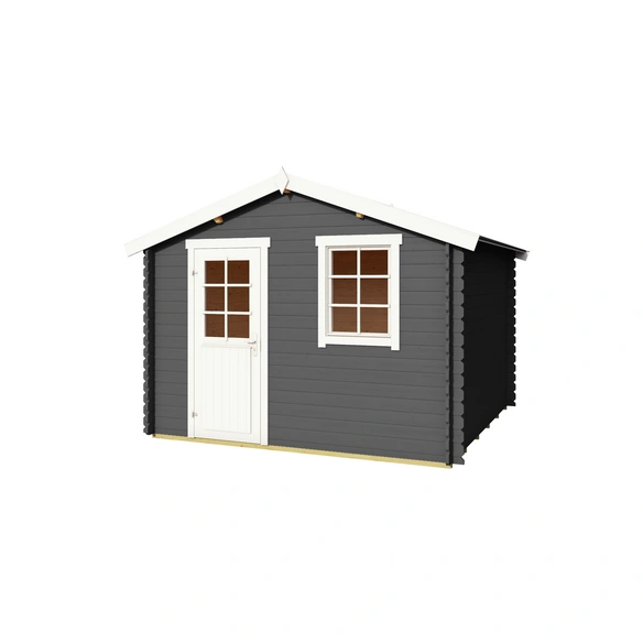 Gartenhaus »Wels 3«, Holz, BxHxT: 339,8 x 245,1 x 320 cm (Außenmaße inkl. Dachüberstand)