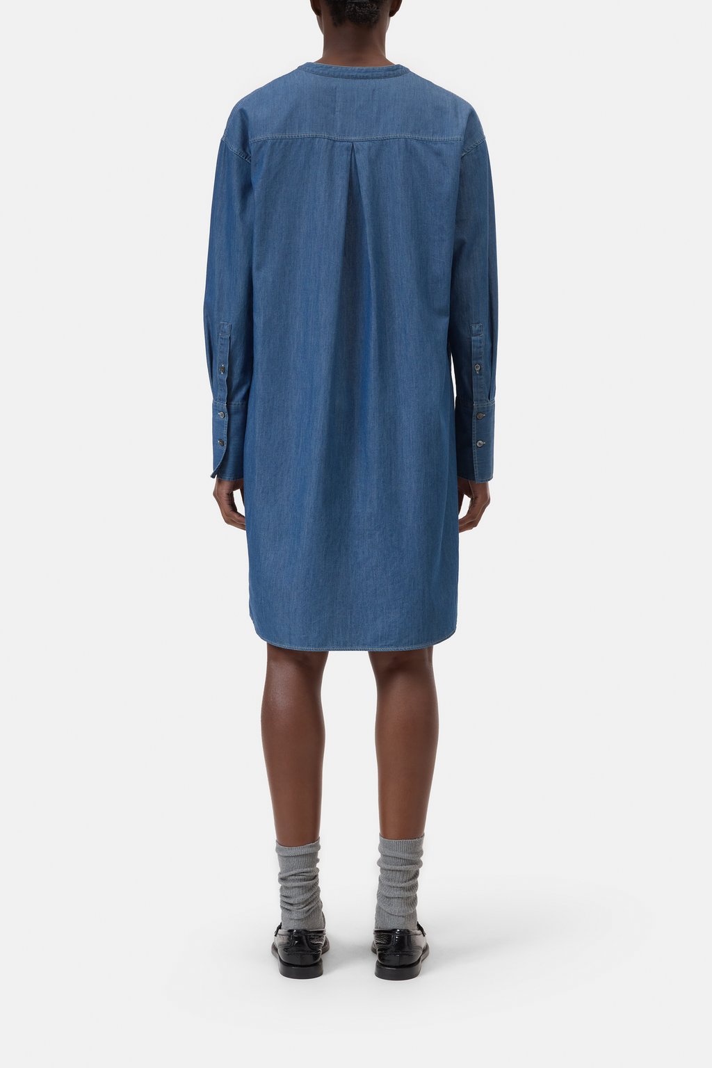 Tunika-Kleid aus Denim