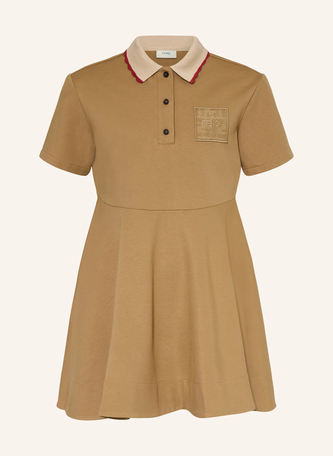 FENDI Hemdblusenkleid aus Jersey