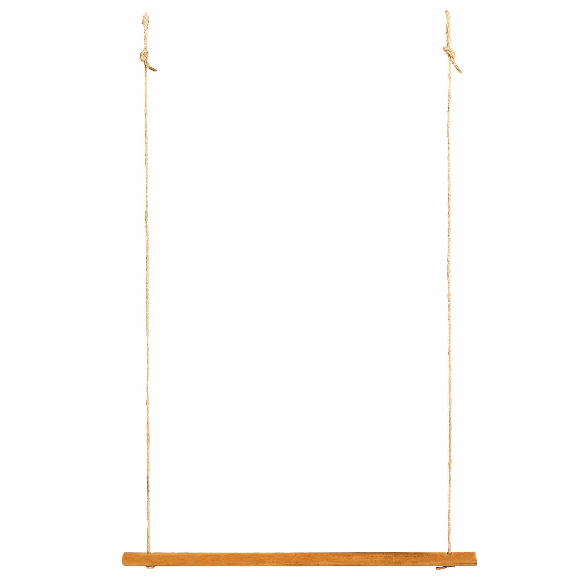IZAL - Porte-manteau en bois de couleur marron clair 120 cm