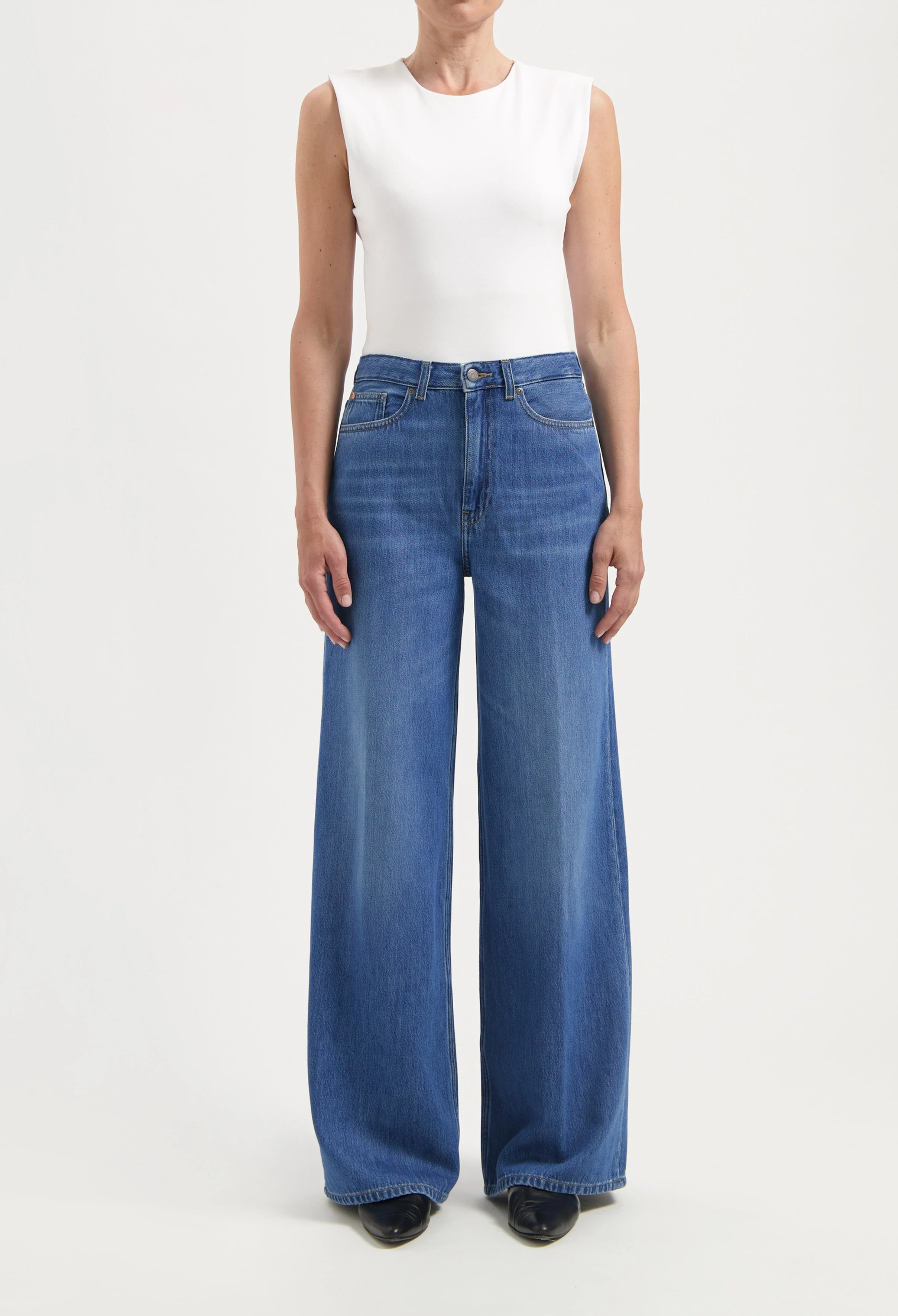 Sara High Loose Flow - Medium Vintage Stone