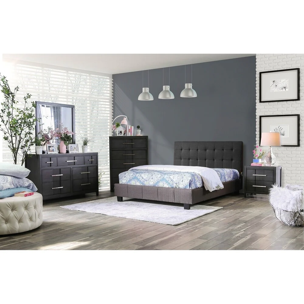 Williams Home Furnishing Dillan California King Bed in Grey Finish