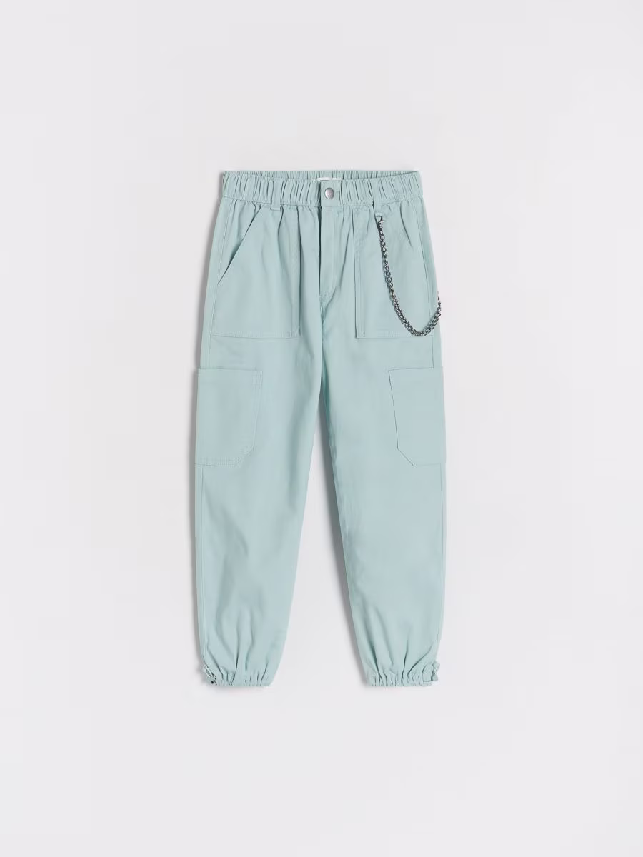 Trousers With Chain Detail