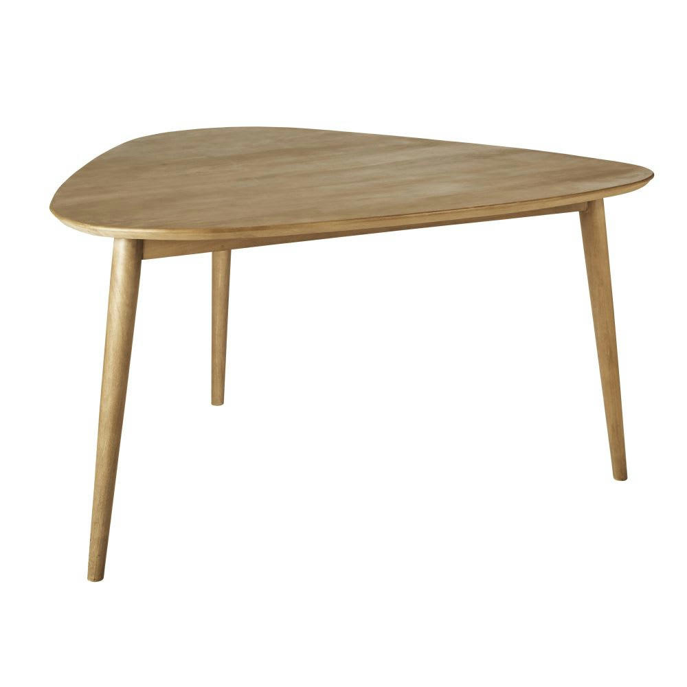 Zahra - Table à manger en manguier massif 6 personnes L132