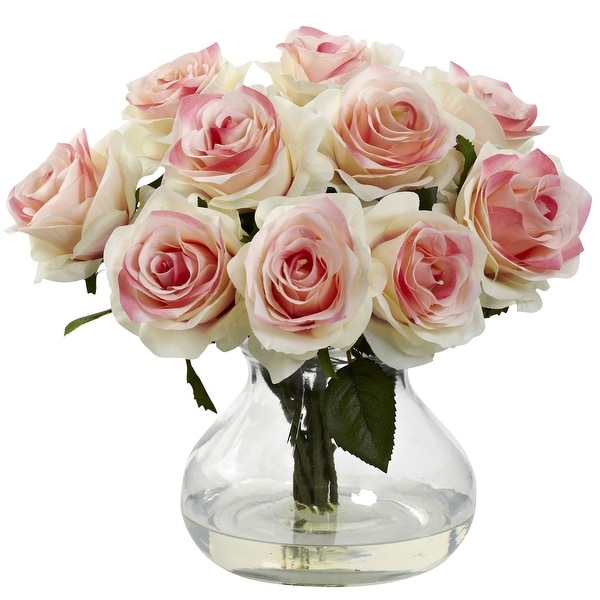 Rose Arrangement w/Vase - 11