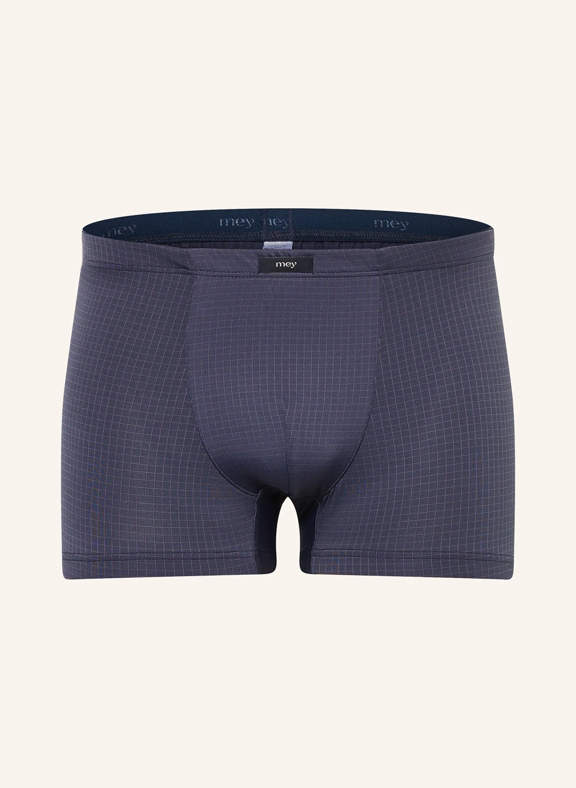 mey Boxershorts Serie BLUE CHECK