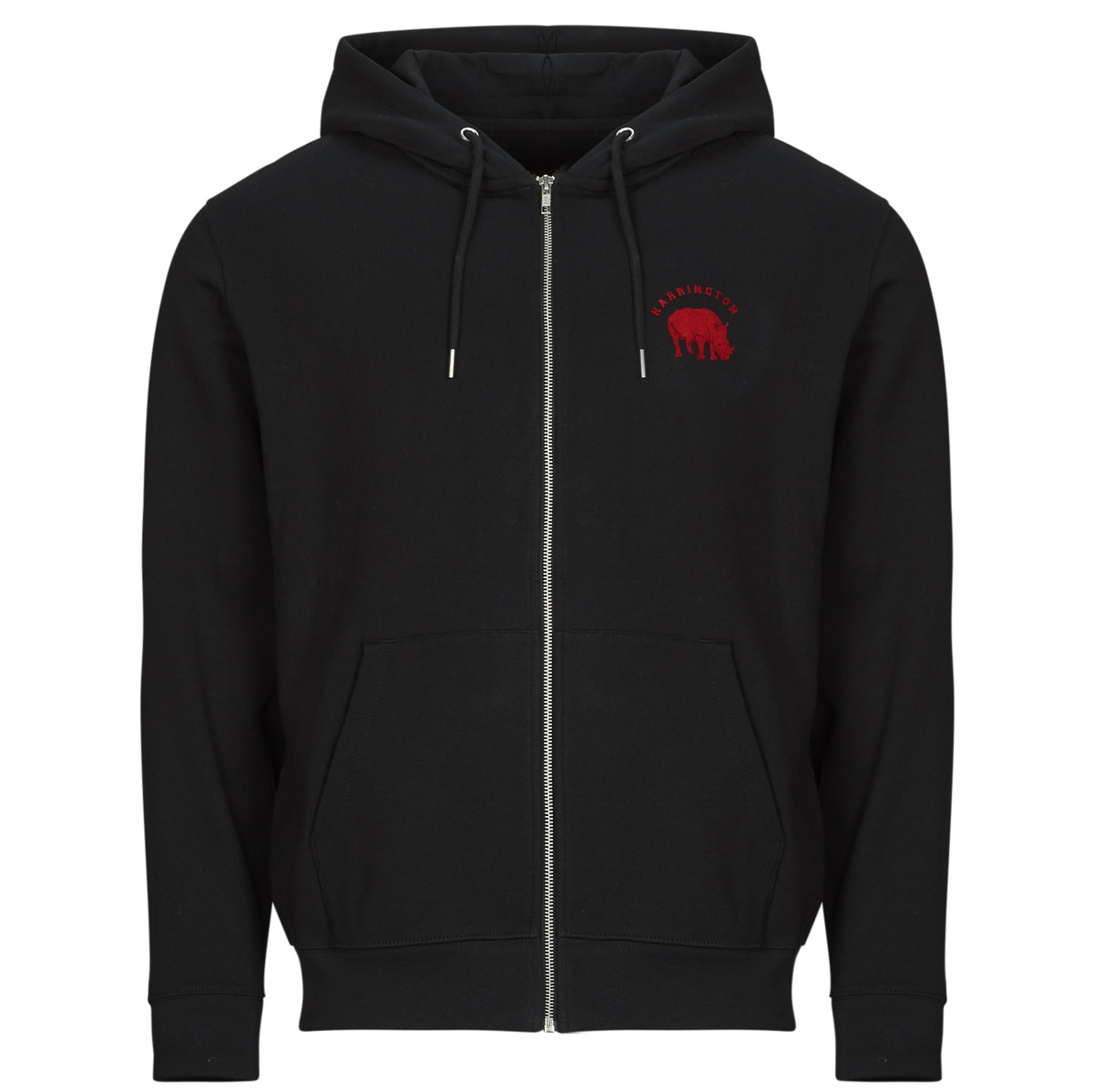 Harrington - SWEAT ZIPPER - Black